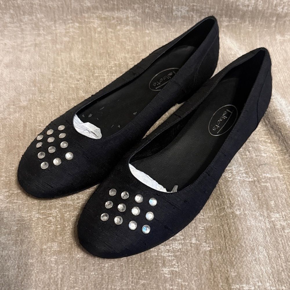 Talbots Bejeweled Ballet Flats